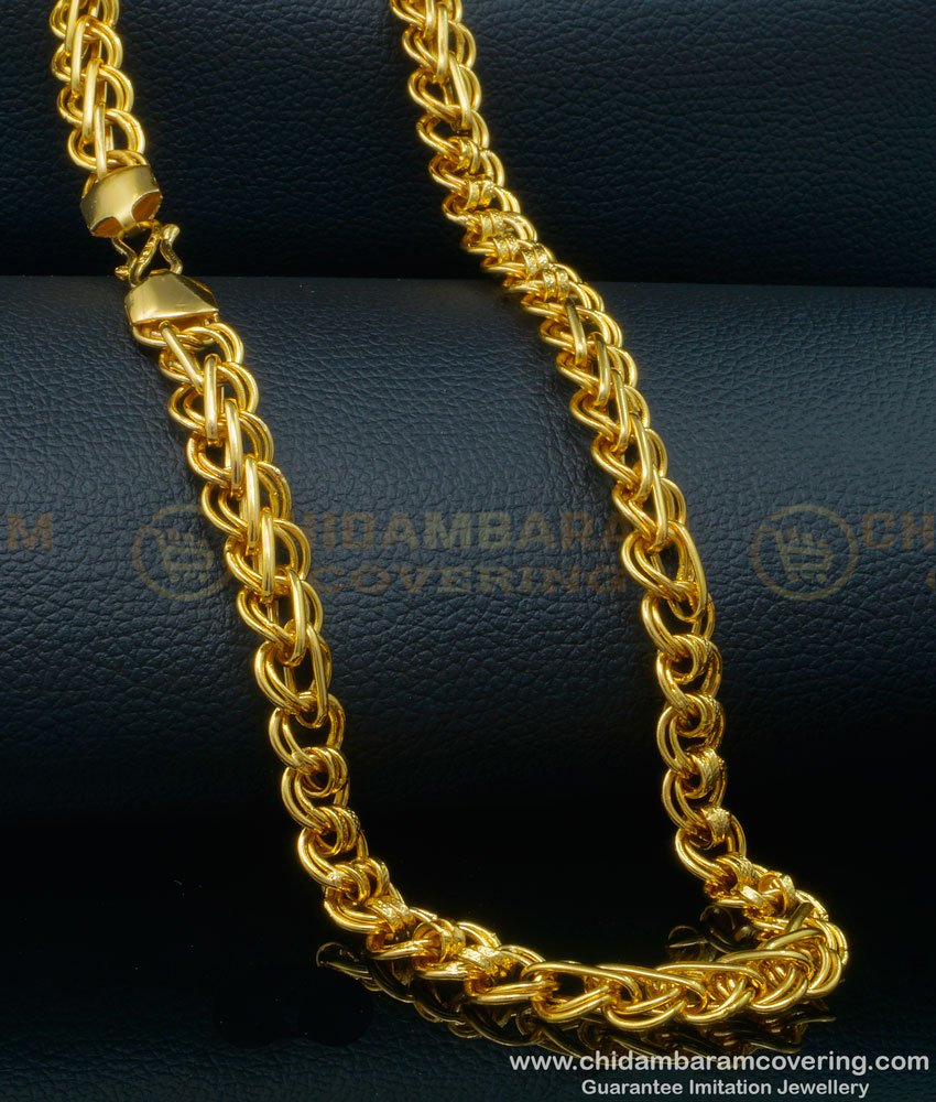 heavy thick chain, men's chain online, new model boy chain, one gram gold chain, gold chain for men, mens necklaces, real gold chains for men, 