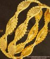 BNG124 - 2.6 Size South Indian One Gram Gold Bangles Design for Women 