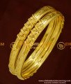 BNG150 - 2.8 Size One Gram Gold Bangles South Indian Guarantee Bangle Online