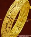 BNG162 - 2.8 Size Screw Type New One Gram Gold Kada Bangles Design for Ladies 