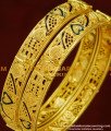 BNG163 - 2.8 Size Screw Type Gold Look Enamel Kada Bangles at Best Price Online
