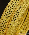BNG288 - 2.4 Size Indian Bridal Gold Look Designer Broad Bangle Designs Gold Plated Jewellery