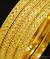 BNG316 - 2.10 Size Beautiful Gold Finish Casual Daily Wear Gold Bangle Designs Artificial Bangles for Girls