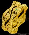 BNG378 - 2.10 Size Indian Bridal Gold Look Designer Enamel Bangle Designs Gold Plated Jewellery