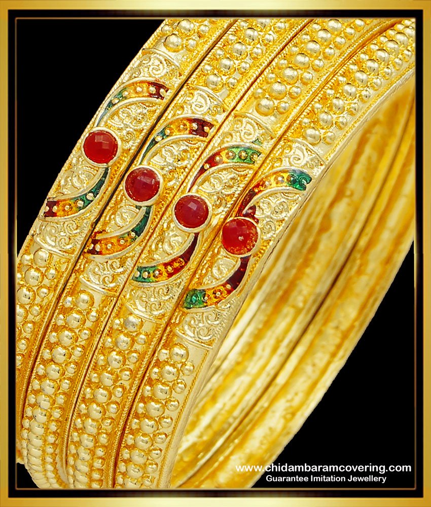 one gram gold bangles, 1 gram gold bangles, imitation bangles, gold design bangles, bangle designs, latest bangles collection,