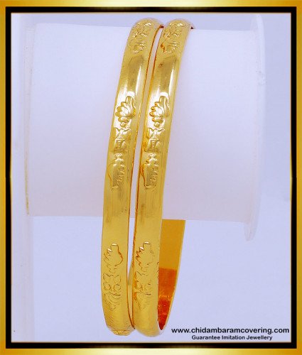 BNG535 - 2.8 Size Latest Sangu Design Impon Bangles Daily Use Impon Jewelry Online