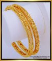 BNG564 - 2.10 Size Pure Gold Plated Jewellery Bridal Wear Bangles Online Shopping India