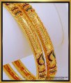 BNG565 - 2.10 Size Latest Stunning Gold Bangles Design Enamel Bangles Gold Plated Jewellery