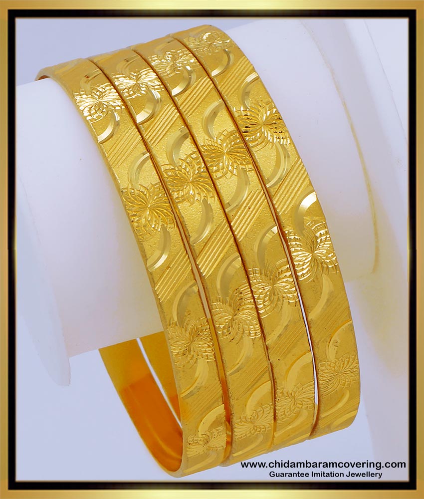 gold plated bangles set, bracelet, gold bangles, kangan design, covering valayal, Wedding Bangles Chura, churi design for girl, latest churi design, latest churi design, 