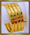 Gold Look Forming Gold Bangles Set for Women