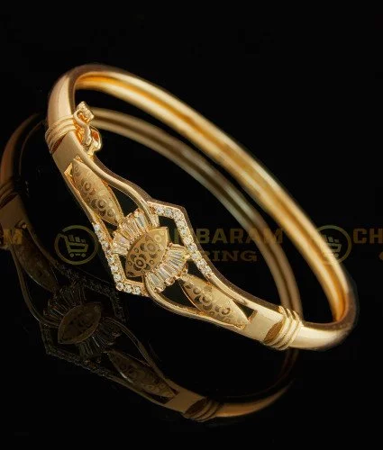 14K White Gold Stackable Diamond Bangle – Noya Jewelry Design