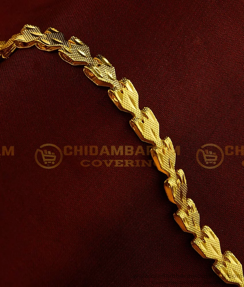 Latest Gold Bracelet Designs With weight Under 15 Gram - YouTube