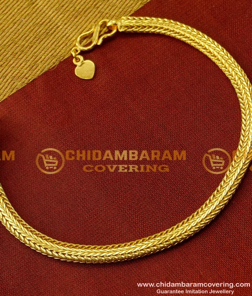 1 Gram Gold Forming 2 In 1 Latest Design High-quality Bracelet For Men -  Style C025, सोने के कंगन - Soni Fashion, Rajkot | ID: 2849302653273
