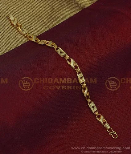 Type Chain Bracelet, Gold Vermeil | Men's Bracelets | Miansai