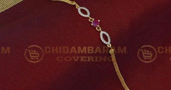 Buy SOHI Gold Plated Party Designer Bracelet For Women - Gold Online