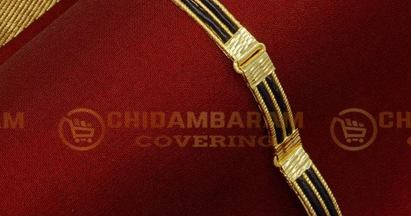 bct277 gold design anaval bracelet 1 gram gold 2 line yanai mudi bracelet wedding bracelet 2