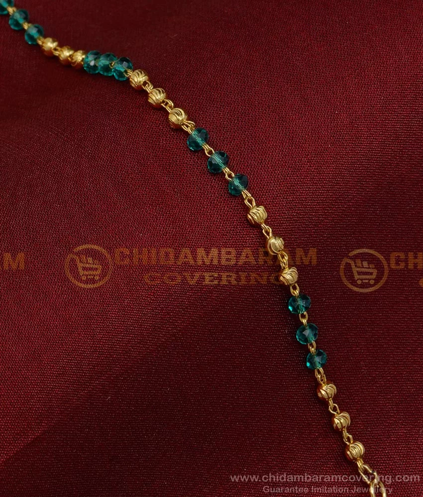 1 Gram Gold Bracelet With Full Ruby AD White Stone Collection Online  BRAC287 | Real gold jewelry, Gold bracelet, Gold plated bracelets
