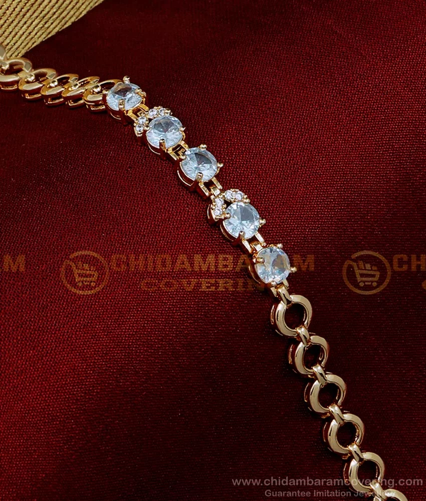 Vintage Style Leaf Design Diamond Tennis Bracelet | New York Jewelers  Chicago