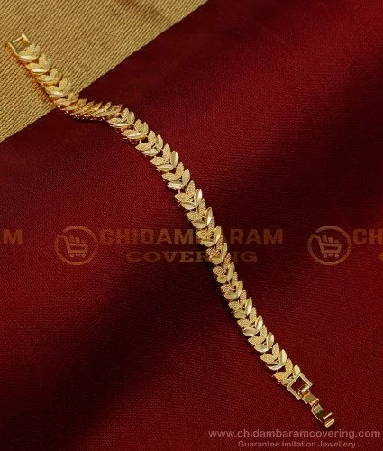 Buy Plain Gold Bracelets Online | PC Chandra Jewellers