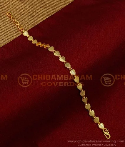 14K Gold Hawaiian Heirloom Jewelry Bracelet [12mm width] Black Enamel
