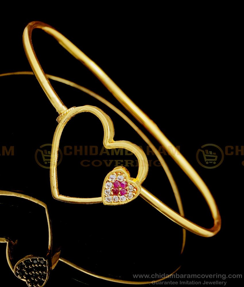 Beautiful One Gram Gold Stone Bracelets for Ladies
