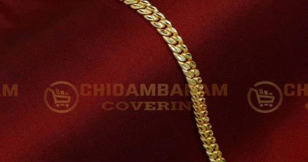 22k Plain Gold Bracelet JGS-2103-00510 – Jewelegance
