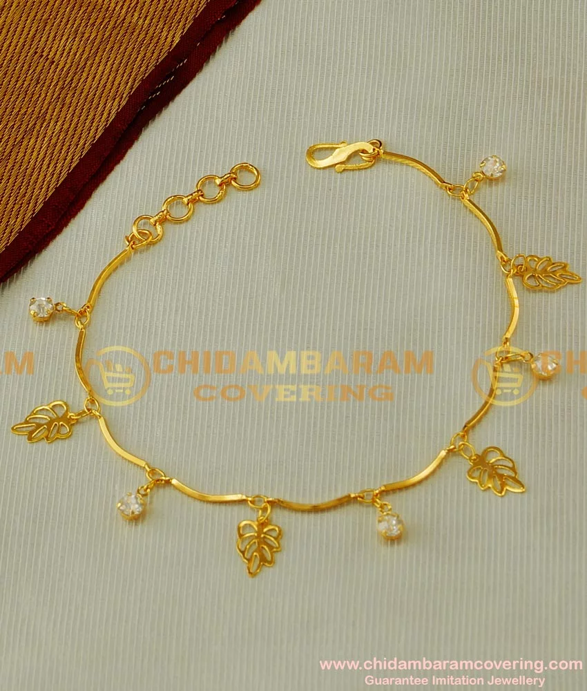 Fashion Artificial Diamond Studded Bracelet - Gold | Jomartt Online  Shopping mall