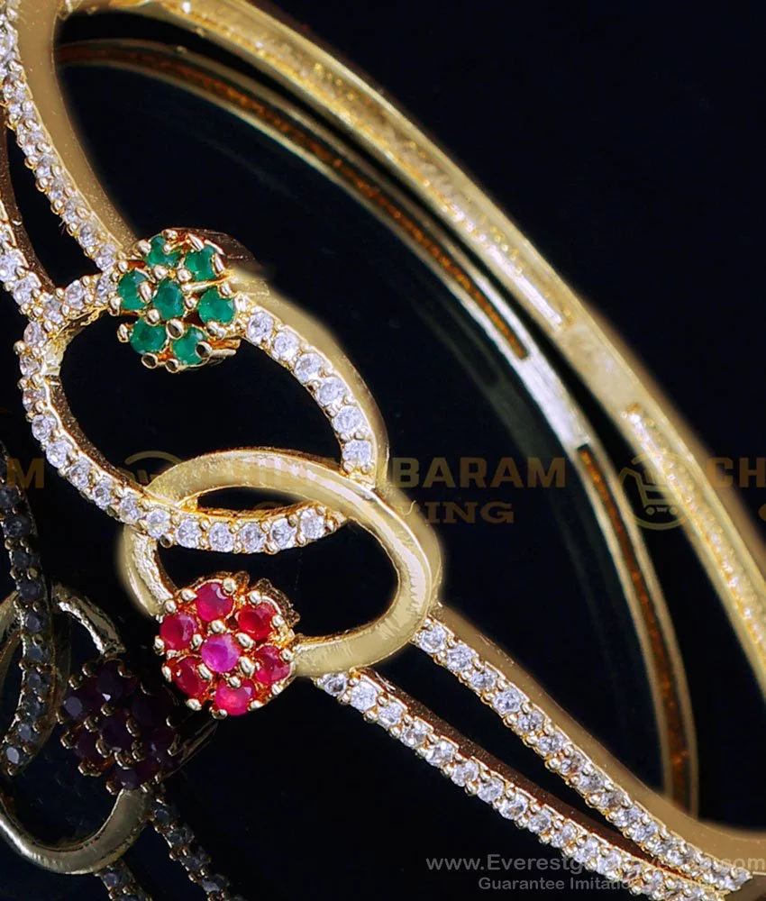 Magnificent Modern Bangle Bracelet – Andaaz Jewelers