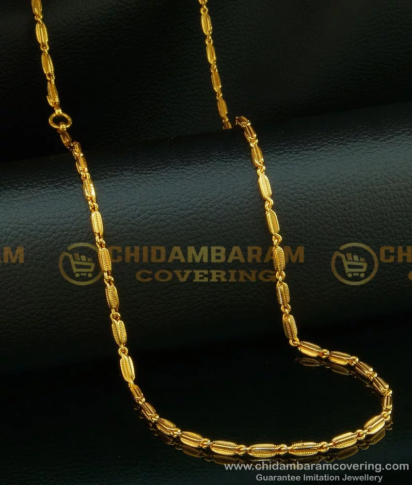 Buy One Gram Gold Plated Female Daily Wear Beautiful Gold Chain ...
