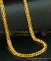 CHN113 - Stylish Micro Gold Plated Heavy Thick New Design Broad Gold Chain for Men