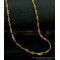 CHN206 - One Gram Gold Twisted Disco Chain Buy Indian Imitation Jewellery Online