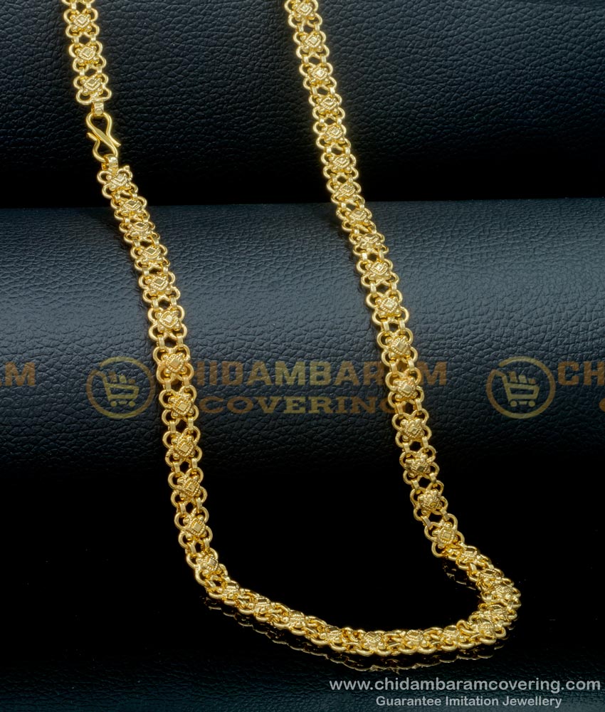 thick chain, chain for men, long chain for ladies, chain with price, artificial chains for ladies neck chain for men, broad gold chain, gold broad chain, 
