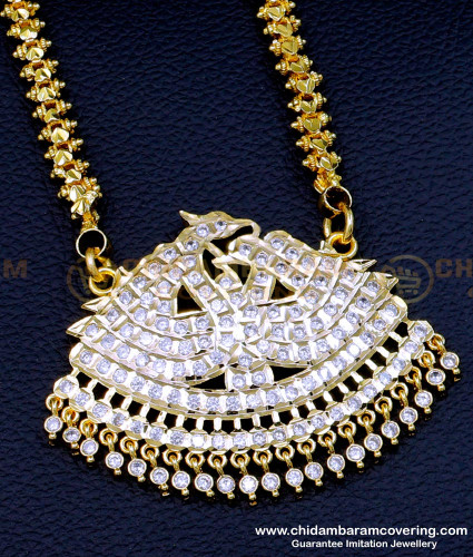 DLR229 - Impon Jewellery South Indian Dollar Chain Designs for Women