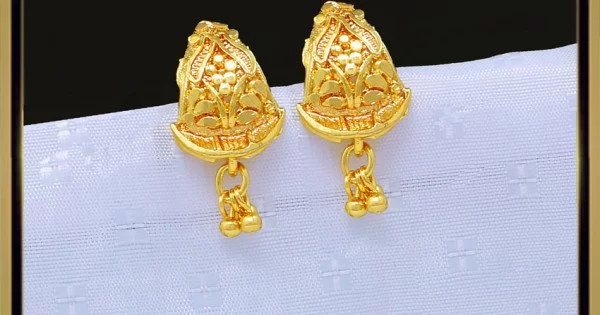 Buy Kerry Jewel Gold Plated Artificial Ethnic Design Baali Earring for  Women at Amazon.in