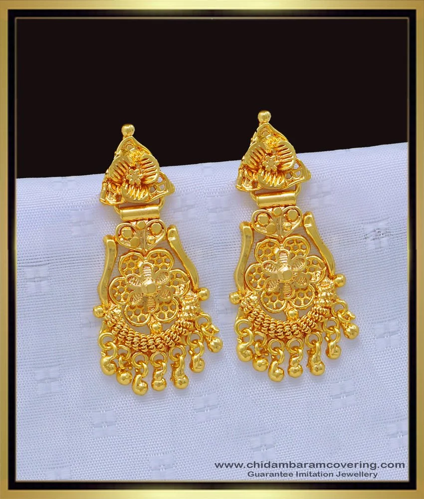 Latest Earing Tops | Gold earrings models, Gold earrings designs, Indian  jewellery design earrings
