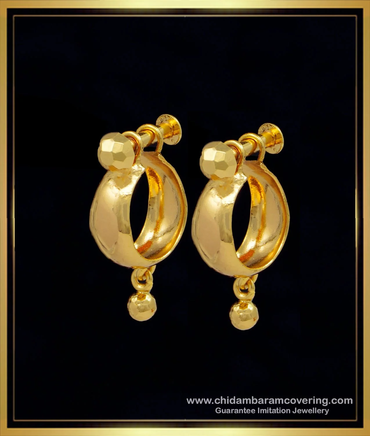 Buy 22k Gold Small Size Jimiki Dangling Solid Gold Earrings 916 Gold Jhumki  Online in India - Etsy