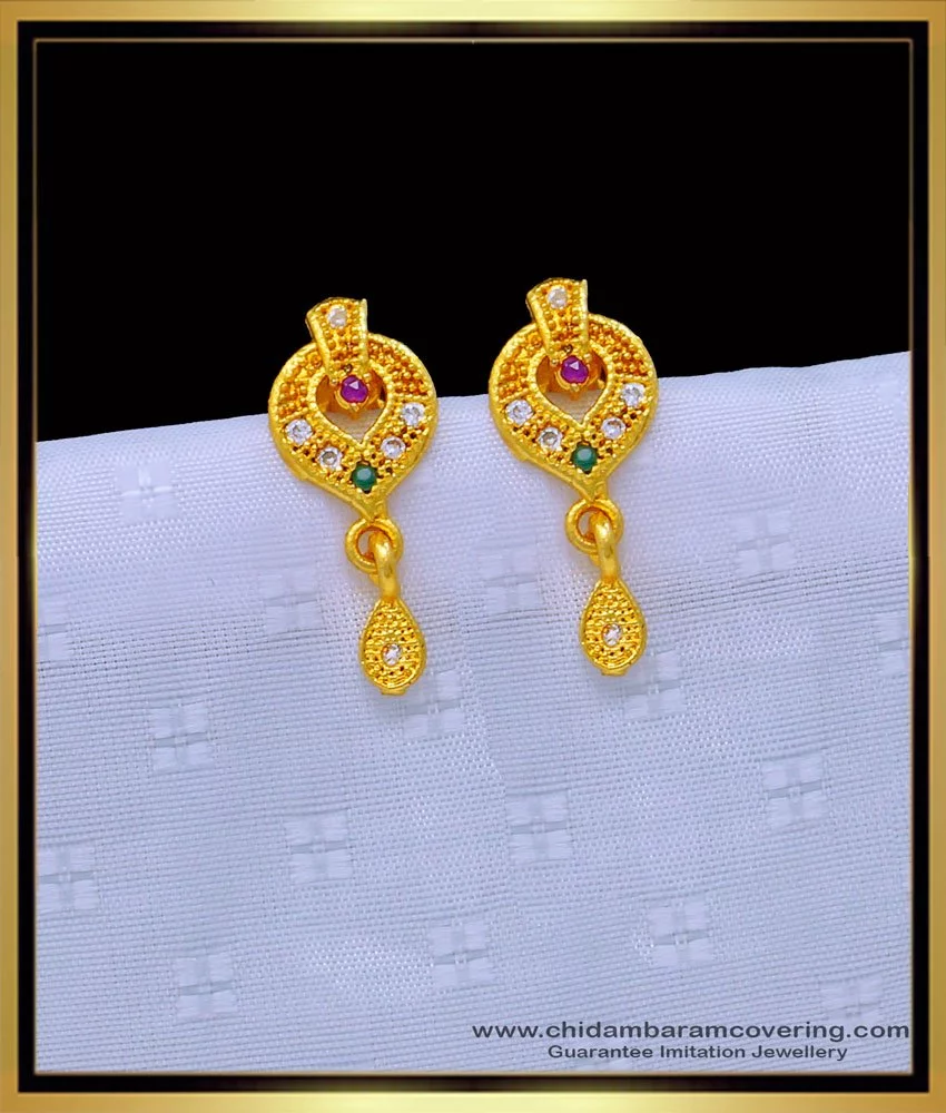 Kids earrings | Golden Flamingo