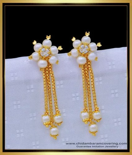 Light Weight Gold Latkan Earrings | Latest Designs | Gold earrings models,  Gold earrings designs, Small earrings gold