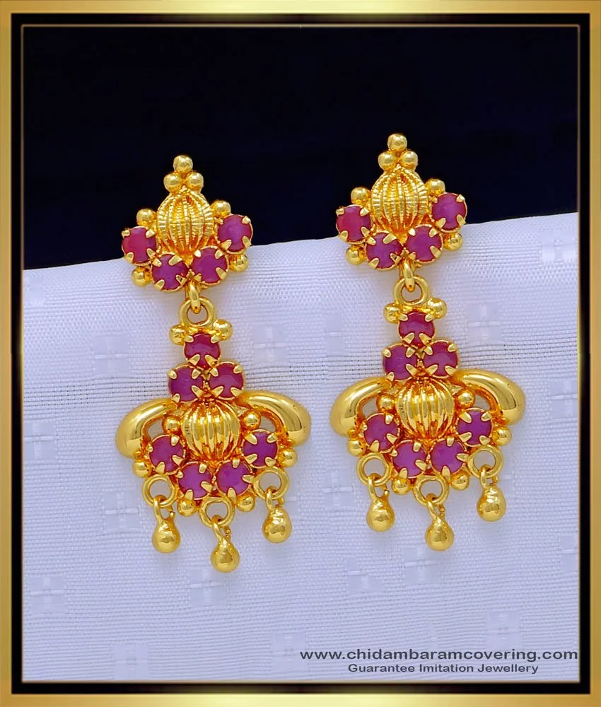 Buy Trendy Jimiki Collections Gold Earrings For Daily Wear ER2264