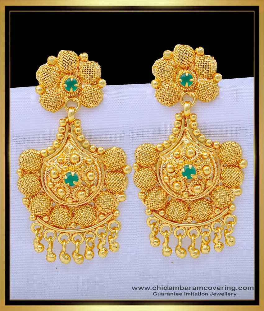 200+ Fancy Gold Earrings Design Available Online | Abiraame Jewellers  Making Charges Making Charges