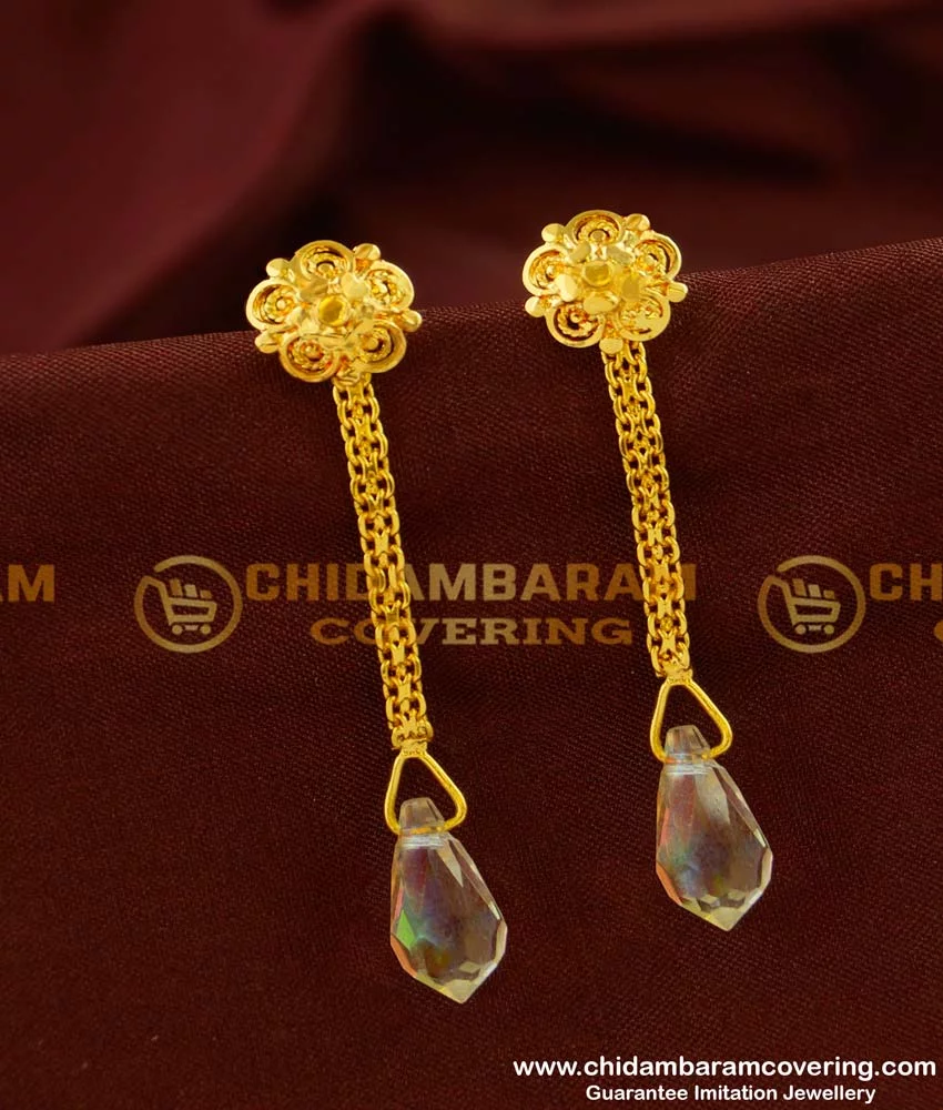 Details more than 122 gold earrings south indian style latest