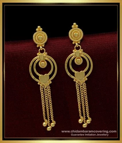 gold earrings long design new model 2023 #goldearringsdesigns #goldearrings  #goldearringsdesignsnewmodel2023 #earringsdesign #earrings #gold | Instagram