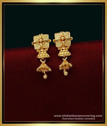 Capricorn Mini Zodiac Earrings - Gold - Luna & Rose Jewellery