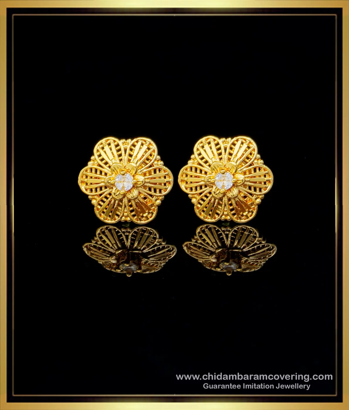Bridal Gold Earrings New Design | Gold Bridal Earrings Designs With Price -  YouTube