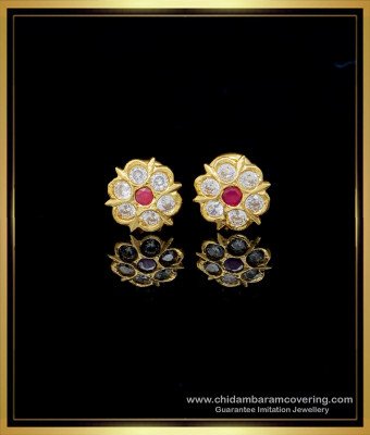 ERG1471 - Chidambaram Covering First Quality Impon Earrings Online Shopping