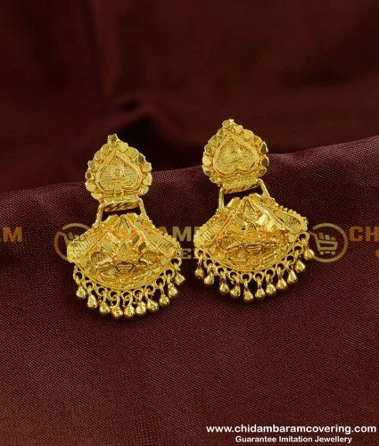 Buy CRUNCHY FASHION Gold Plated Designer Studded Kundan Yellow Dangler  Earring With Pearls Alloy Drops  Danglers  Online at Best Prices in  India  JioMart