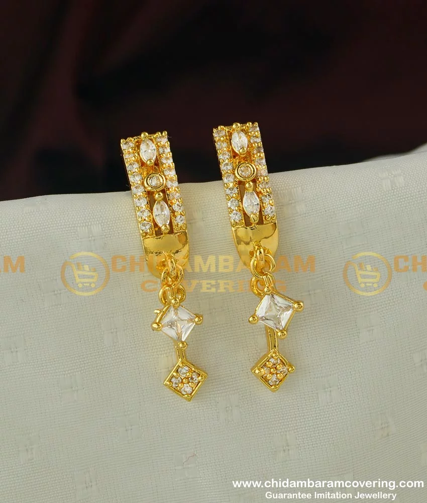 fcity.in - Exquisite American Diamond Earrings / Twinkling Chic Earrings