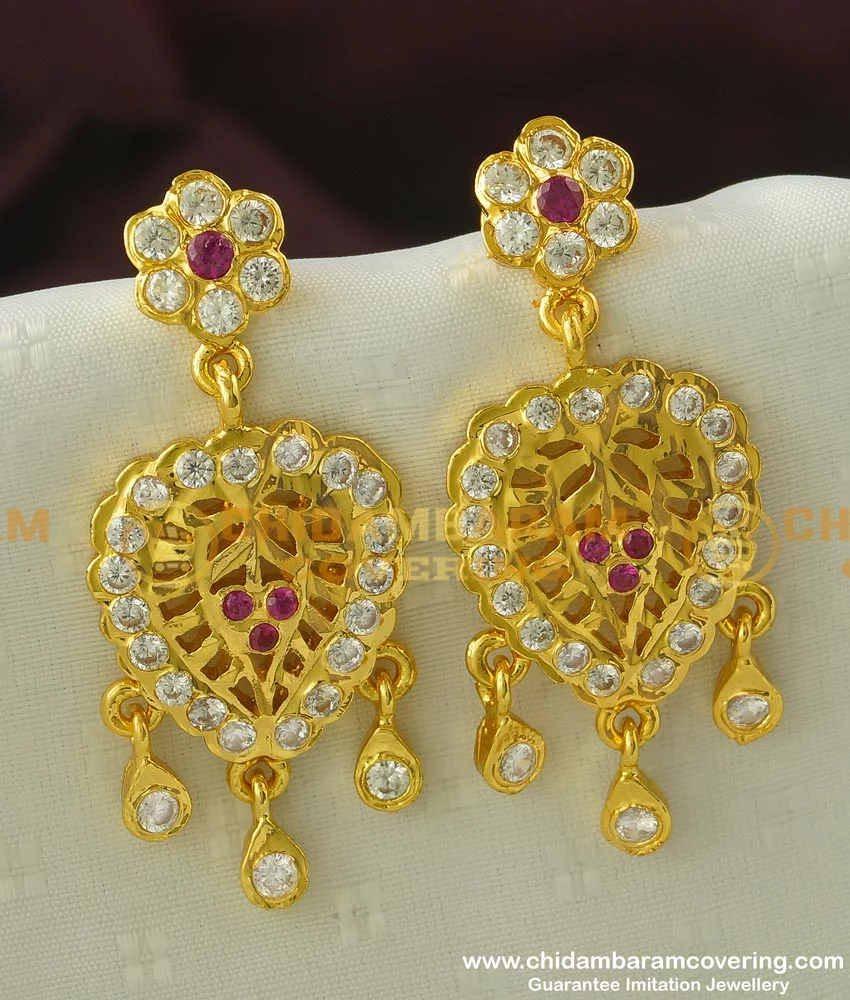 Buy Stylish Stone Earrings Online in India | Blingvine