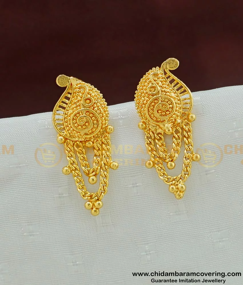 Buy Traditional Gold Design Guarantee Jhumka Earring Design Online