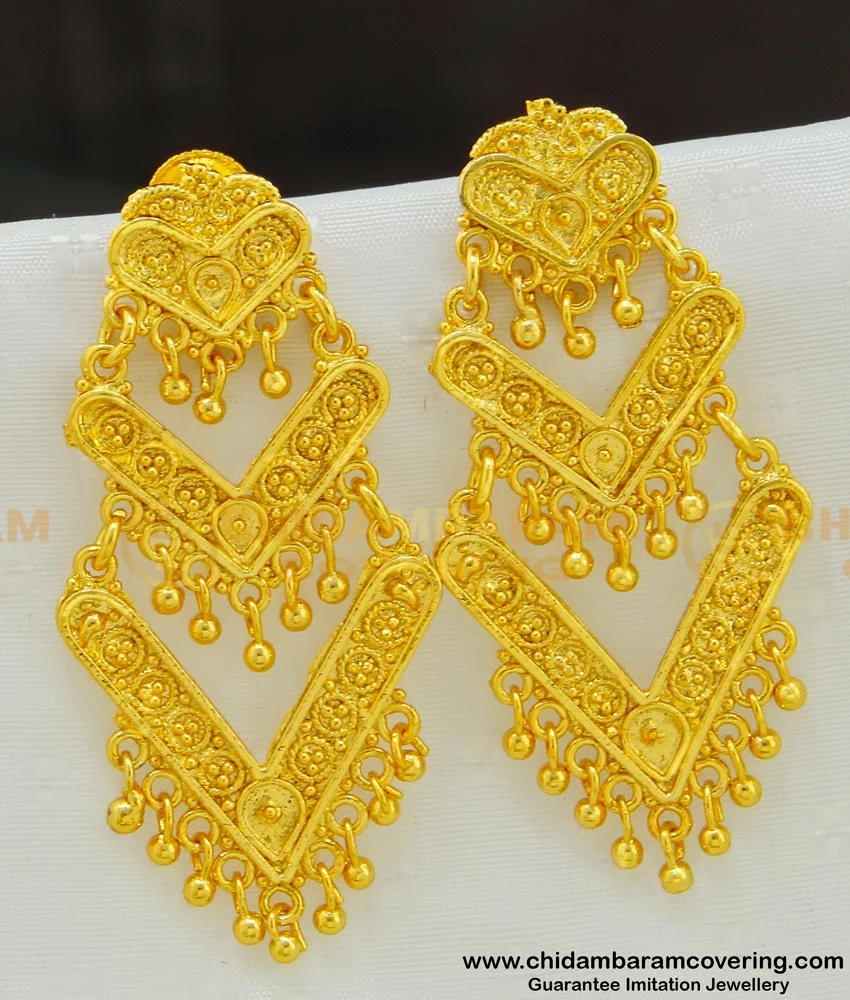 Aadhira Gold Polki Wedding Indian Earrings – Timeless Indian Jewelry | Aurus